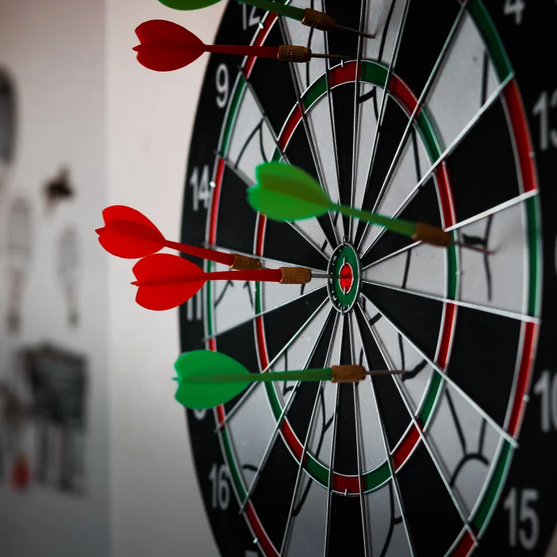 تصویر دارت به عنوان نمادی از دقت و تمرکز
